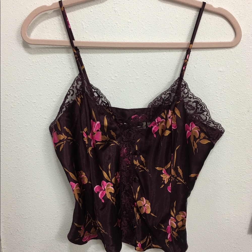 Victoria’s Secret Vintage Gold Label Lace Cami M